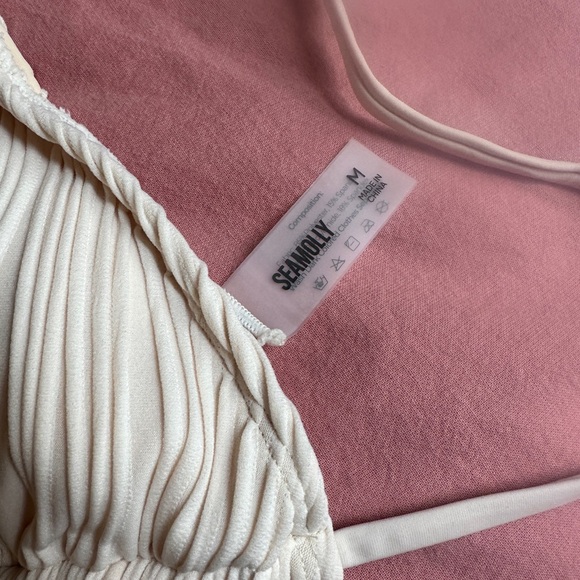 BNWT - Zaful Cream bikini - Picture 3 of 3